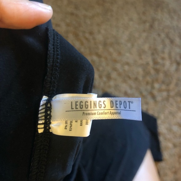 NWOT Black Leggings from Leggings Depot - Picture 3 of 3